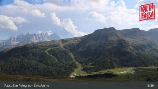 Passo San Pellegrino Cima Uomo 2246 m.