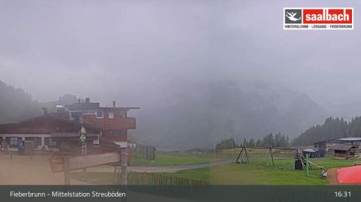 Kitzbuhel Mittelstation Streuböden 1210 m.
