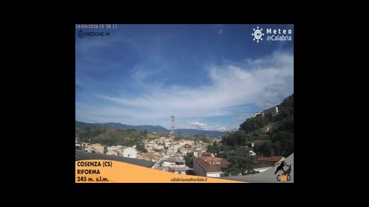 Camigliatello Silano Cosenza › Est: Punto Panoramico “La Vista” su Cosenza - Chiostro Monumentale di San Domenico