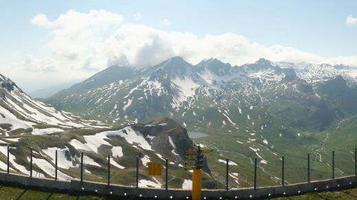 La Thuile Chaz Dura arrivo 2600 m. Panoramica