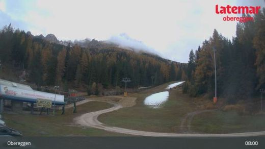 Obereggen Seggiovia Oberholz 1550 m.