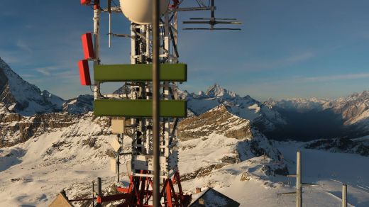 Cervinia Plateau Rosà Cervino Panoramica