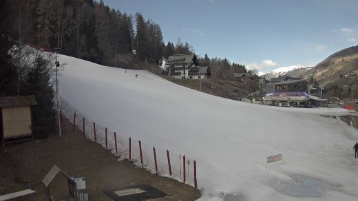 Ponte di legno cabinovia