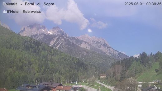 webcam Forni di Sopra panorama