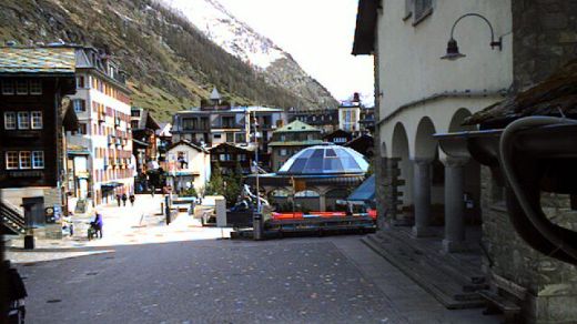Zermatt Piazza della Chiesa