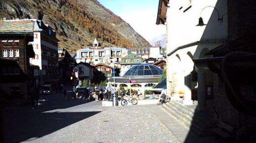 Zermatt Piazza della Chiesa