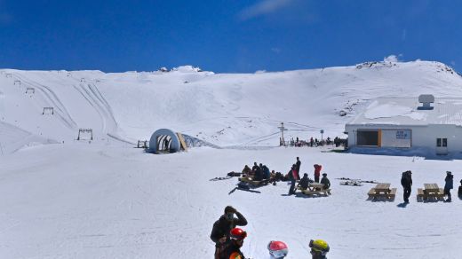 Les deux Alpes Ghiacciaio - Le dôme sud 3200 m.