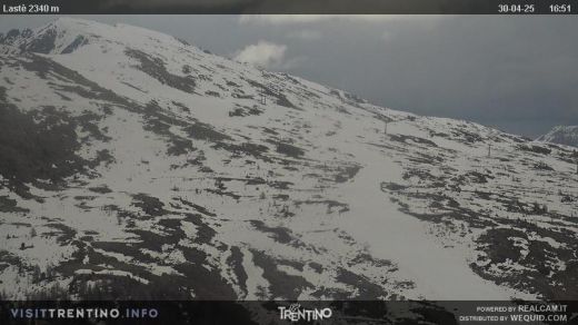 Alpe di Lusia Arrivo Seggiovia Campo-laste