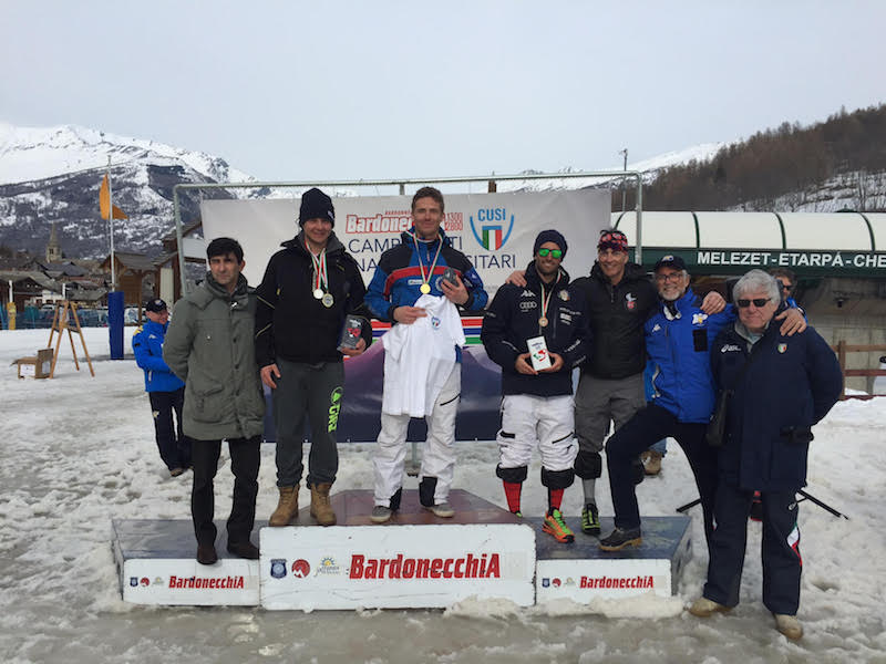 Guglielmo Bosca campione italiano universitario di gigante