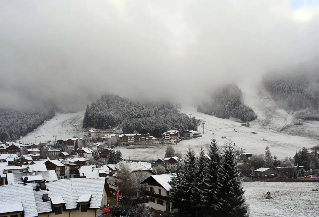 E' arrivata la neve sulle alpi, ei n settimana arriva un ulteriore calo termico