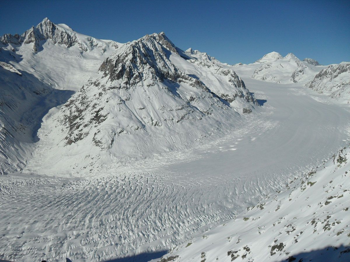 ghiacciaio del Aletschgletscher