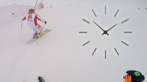 L'orologio nello sci: dissociare il tronco e il busto dalle gambe e i piedi- INT.04 - Corso di sci intermedio