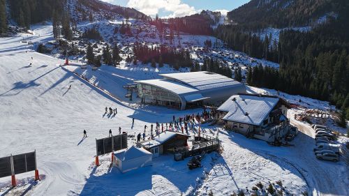 Pampeago, Predazzo, Obereggen: Ski center Latemar