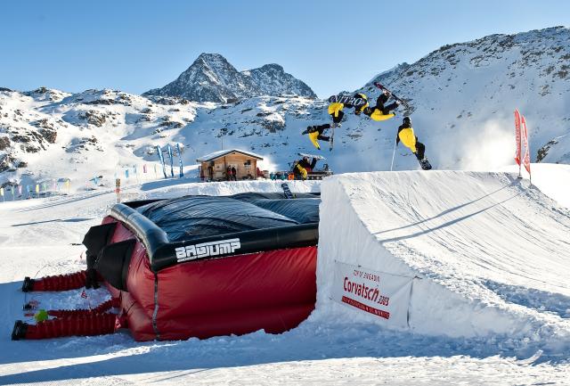 A Corvatsch emozioni in famiglia con il baby freestyle