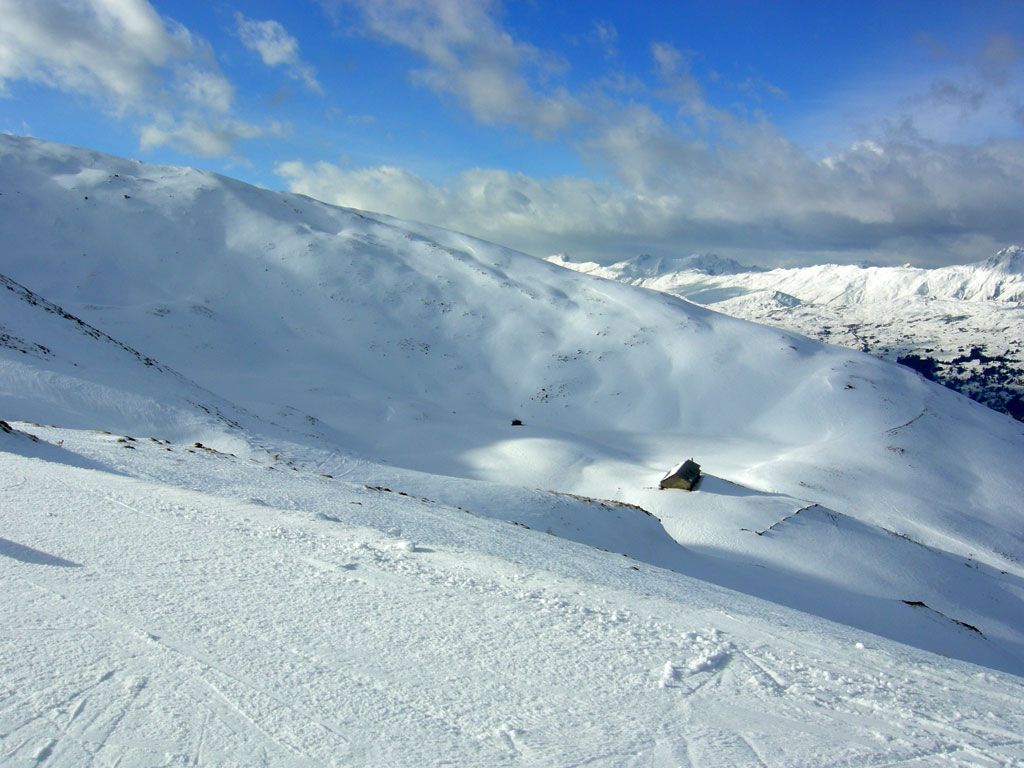 Sopra le ancore della Geltrud, appena arrivati a Lenzerheide