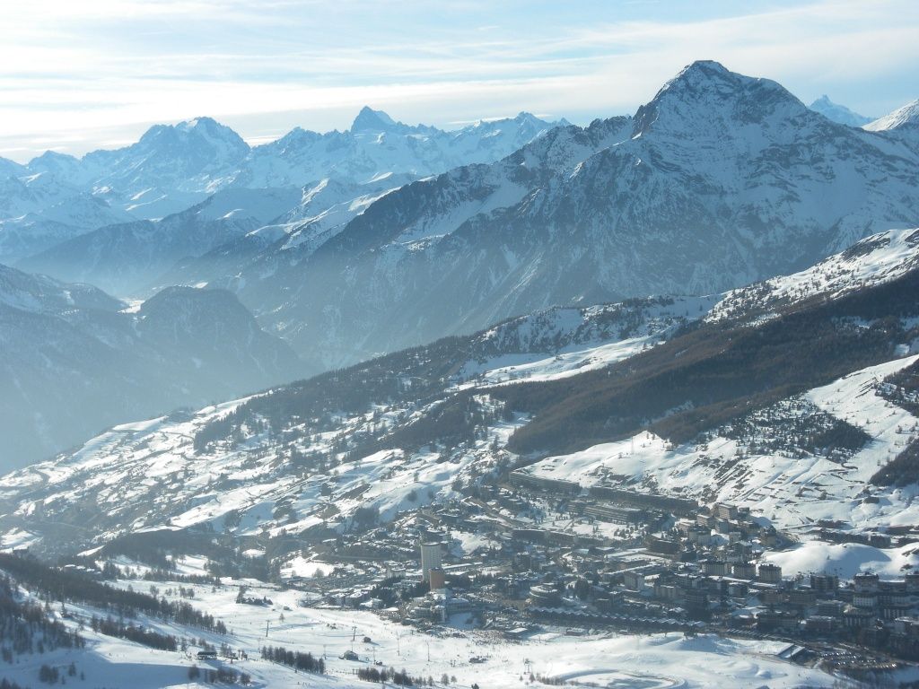 Sestriere visto dal Motta