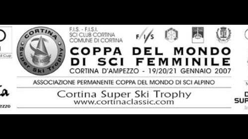 Cortina coppa del mondo di sci femminile 2007