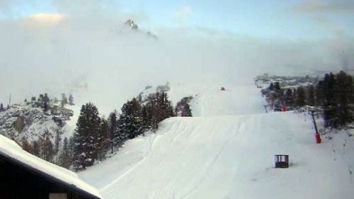 Cortina Piste Faloria 5 Novembre 2009