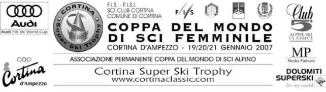Cortina coppa del mondo di sci femminile 2007