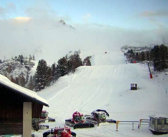 Cortina Piste Faloria 5 Novembre 2009