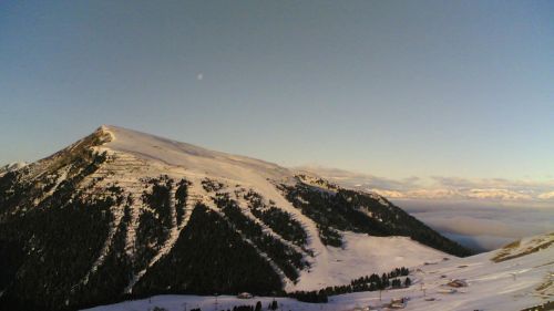 Pampeago, Predazzo, Obereggen: Ski center Latemar