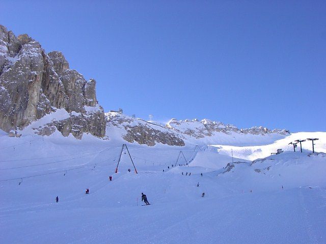 skilift della Marmolada