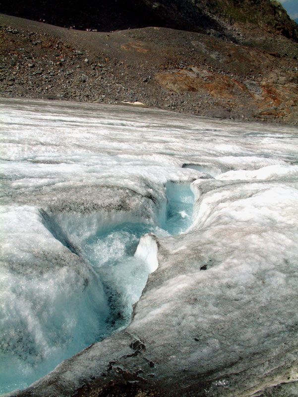 Purtroppo i ghiacciai si stanno sciogliendo velocemente