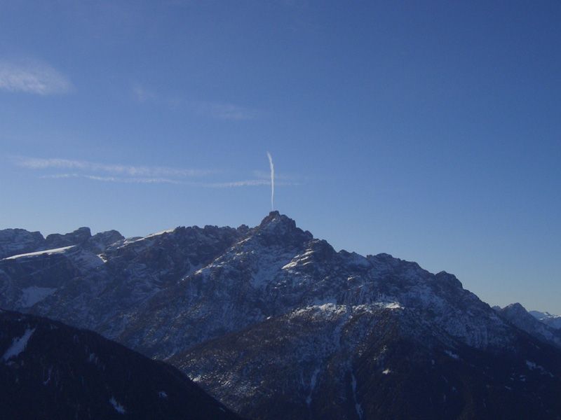 bell effetto, vulcano Fumante preso dal Monte ELMO