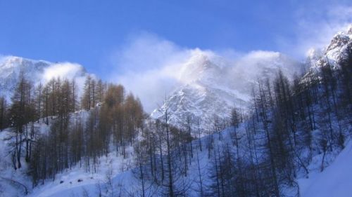 Monte Rosa innevato