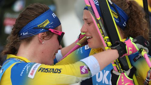Biathlon: E' festa Svezia nella Staffetta Femminile a Kontiolahti. Italia nona