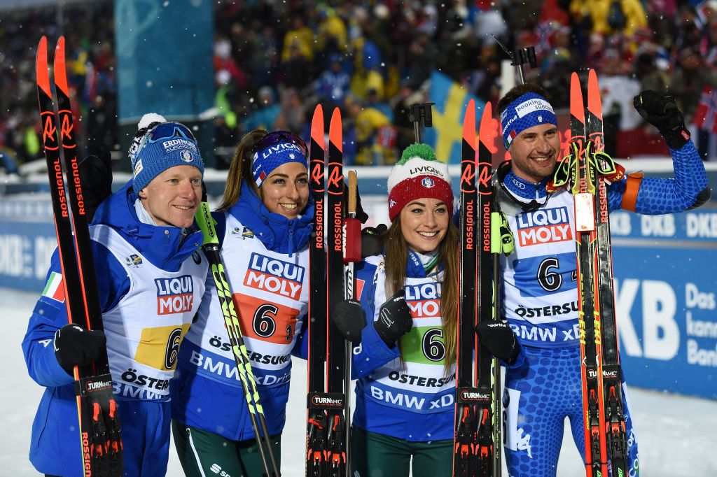 Mondiali Biathlon: Italia di Bronzo nella Staffetta Mista, Oro alla Norvegia