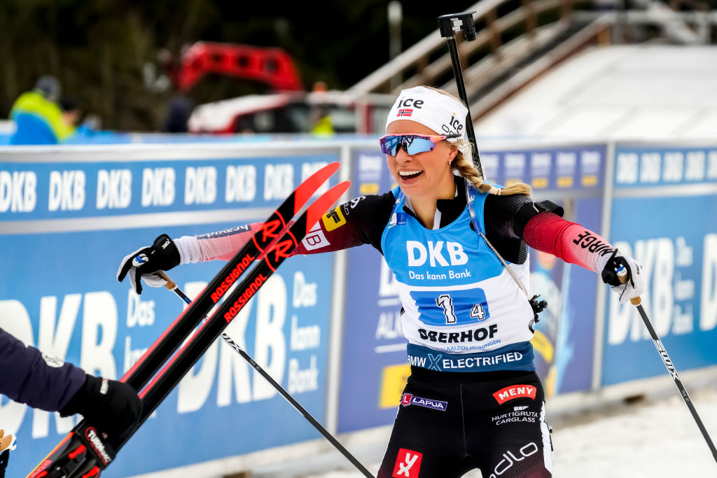 Eckhoff imprendibile nella Sprint di Ruhpolding, Wierer terza lascia il pettorale giallo