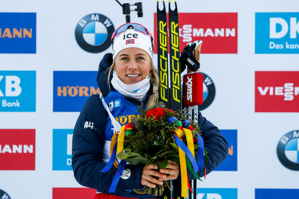 Imprendibile Eckhoff, Wierer .  nell'Inseguimento di Ruhpolding