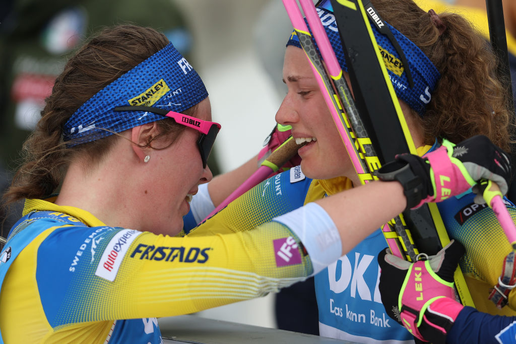 Biathlon: la Svezia vince la Staffetta Femminile di Nove Mesto, Italia sesta