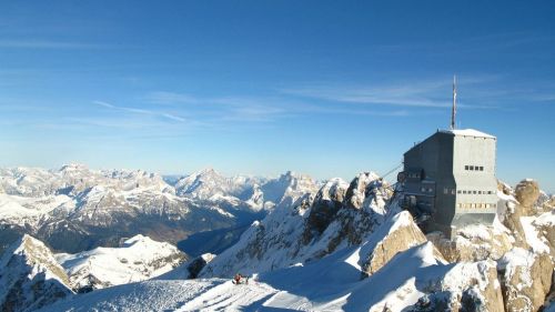 dalla cima della Marmolada