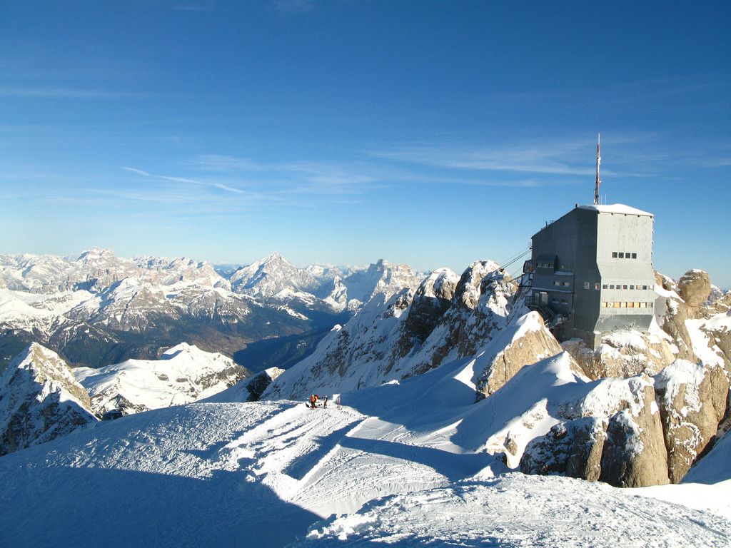 dalla cima della Marmolada