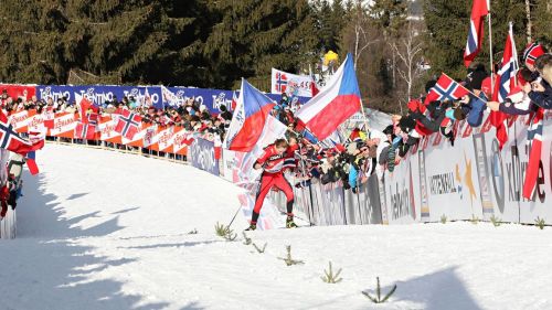 l'arrivo di Justyna Kowalczyk