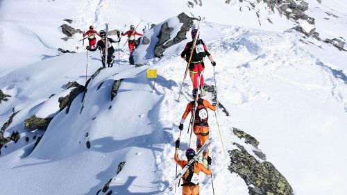 passaggio in cresta Alp Vieille