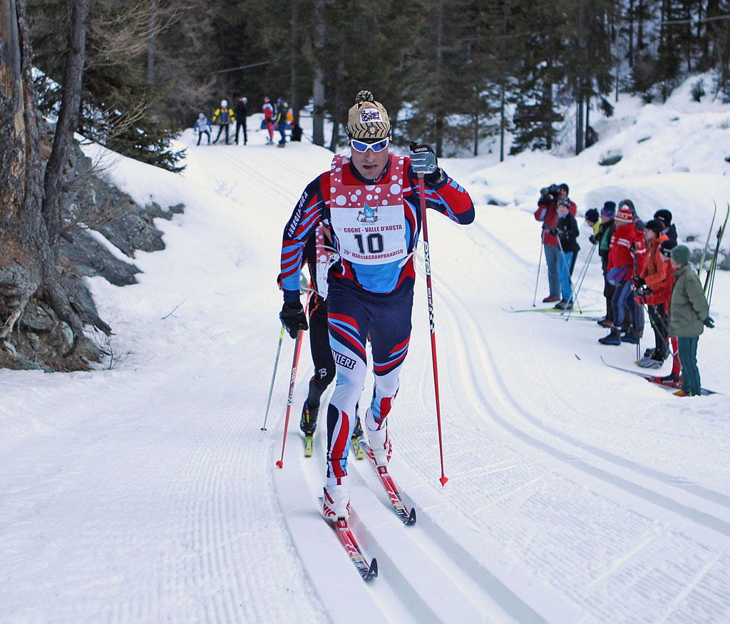 Giorgio Di Centa vince la 28.a MarciaGranParadiso, 2008