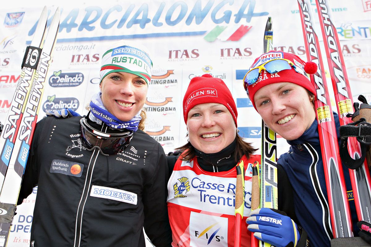 da sinistra Sandra Hansson, Jenny Hansson, Susanne Nystrom