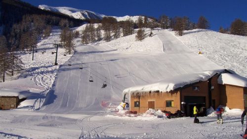 Partenza seggiovia e piste