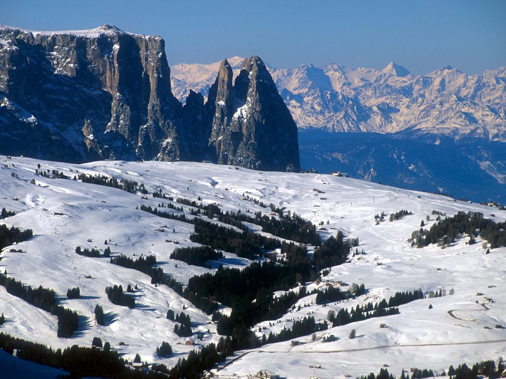 lo sciliar e l'alpe di Siusi