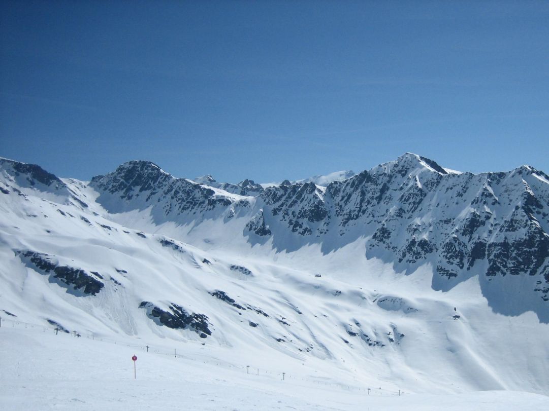 Spettacolo dalle piste della Rosière