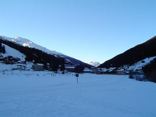 Tramonto sulle piste da fondo di Santa Caterina Valfurva