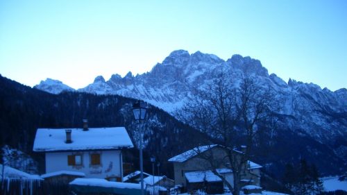 Il monte Civetta da Pian di Alleghe (1269 mt s.l.m.)