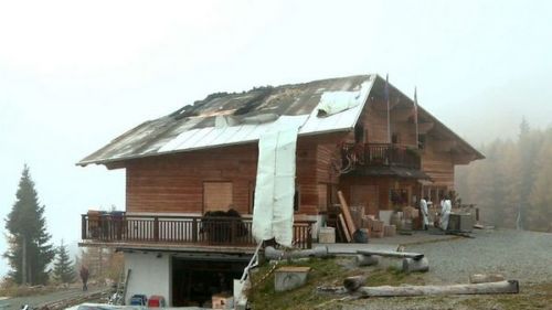 rifugio dopo incendio