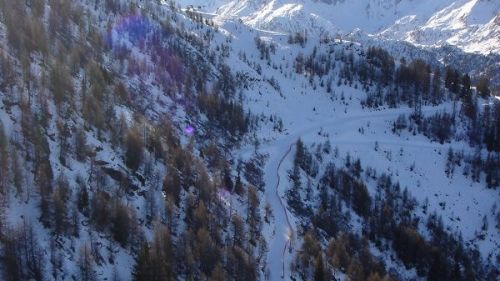 Vista Aerea del collegamento Palabione e Magnolta