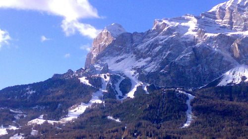 pista Olimpia delle Tofane di Cortina d'Ampezzo (foto Bianchi mediaplan)