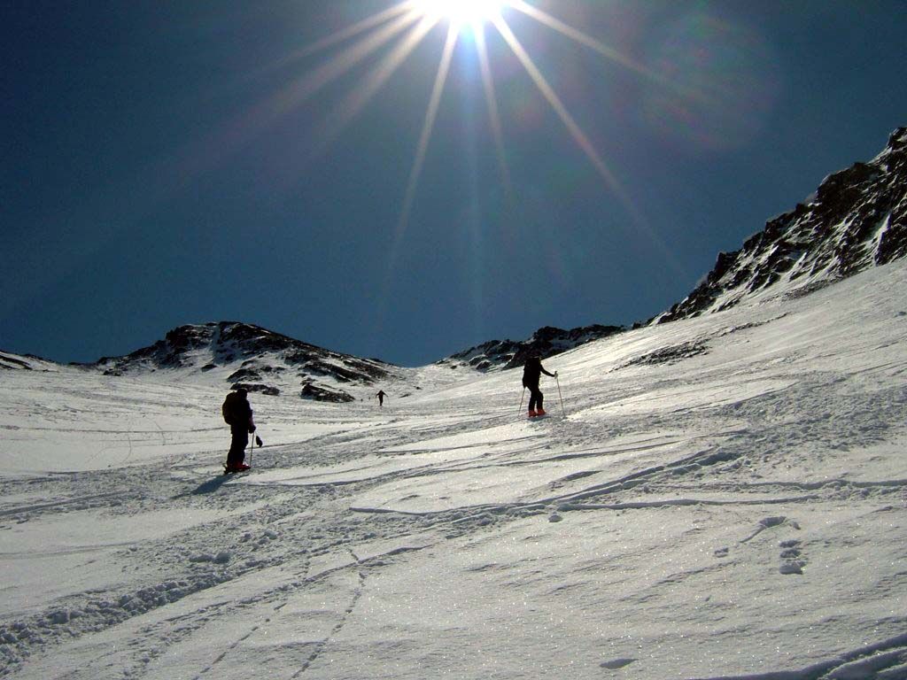 scialpinismo al monte Faraut (valle di bellino-Piemonte)