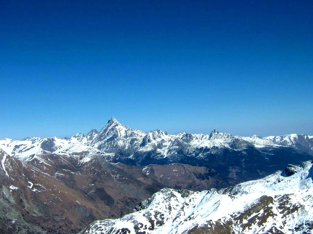 la parete sud del Monviso